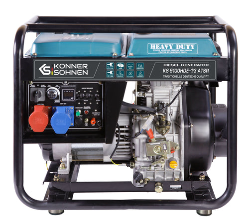 Dyzelinis generatorius "Könner & Söhnen" KS 9100HDE-1/3 ATSR (EURO V)