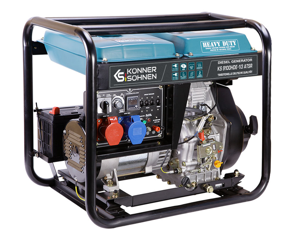 Dyzelinis generatorius "Könner & Söhnen" KS 9100HDE-1/3 ATSR (EURO V)