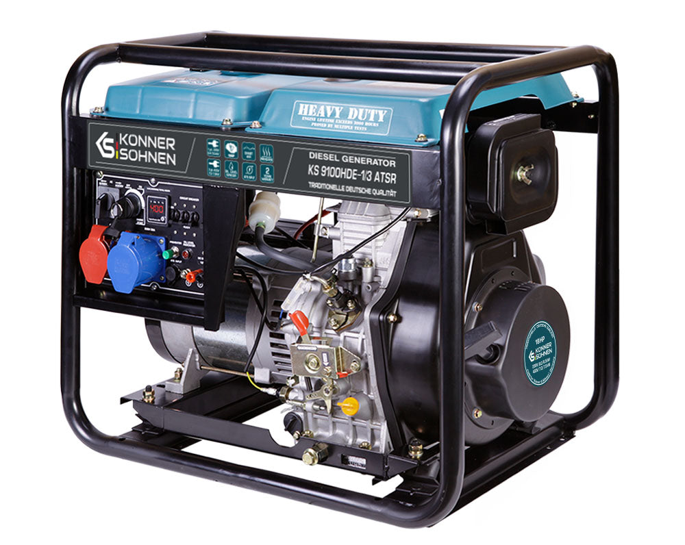 Dyzelinis generatorius "Könner & Söhnen" KS 9100HDE-1/3 ATSR (EURO V)