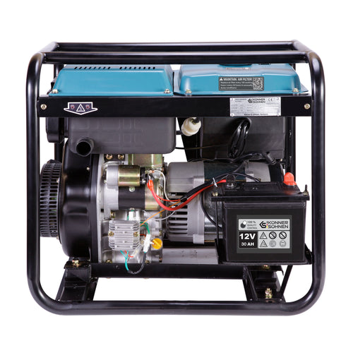 Dyzelinis generatorius "Könner & Söhnen" KS 9100HDE-1/3 ATSR (EURO V)