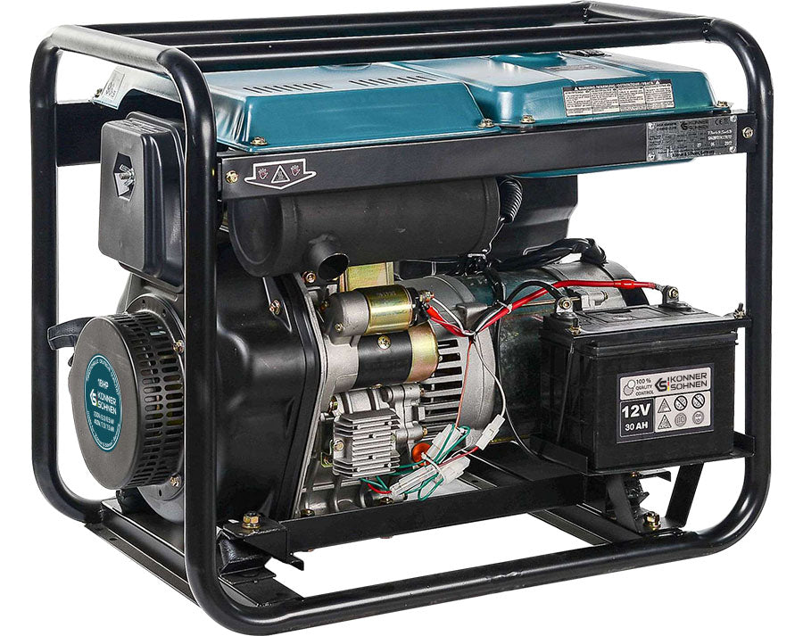 Dyzelinis generatorius "Könner & Söhnen" KS 9100HDE-1/3 ATSR (EURO V)