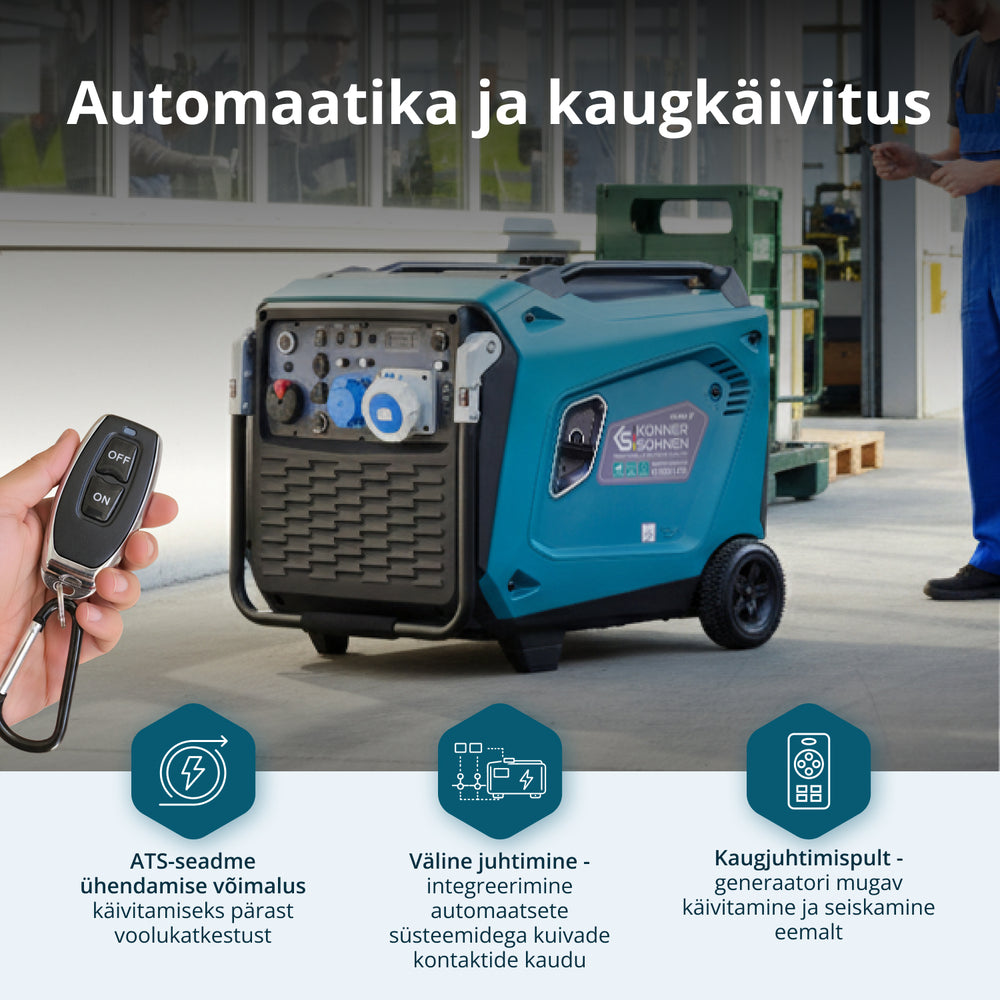 Invertergeneraator KS 9500iE S ATSR