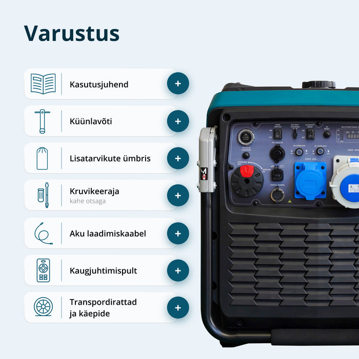Invertergeneraator KS 9500iE S ATSR