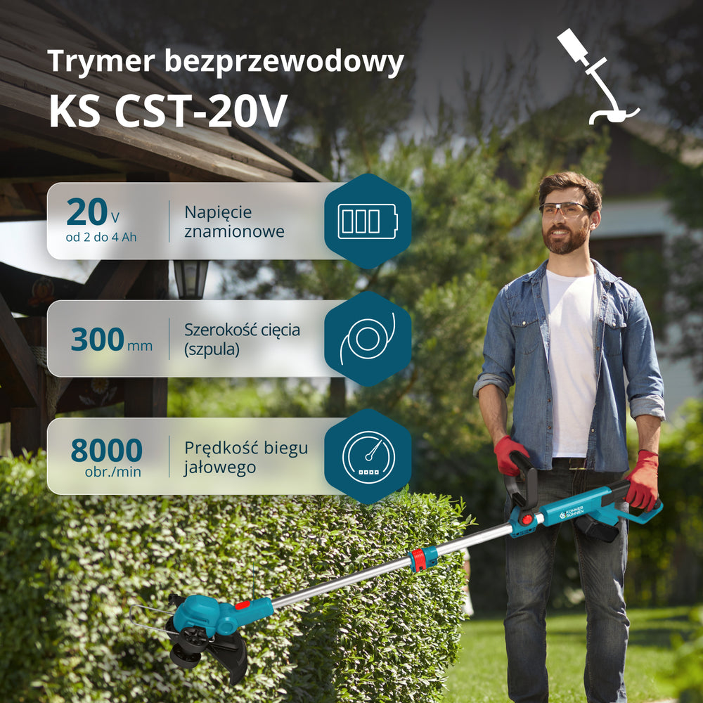 Belaidis trimeris KS CST-20V