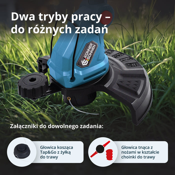 Bezvadu trimmeris KS GT-20V