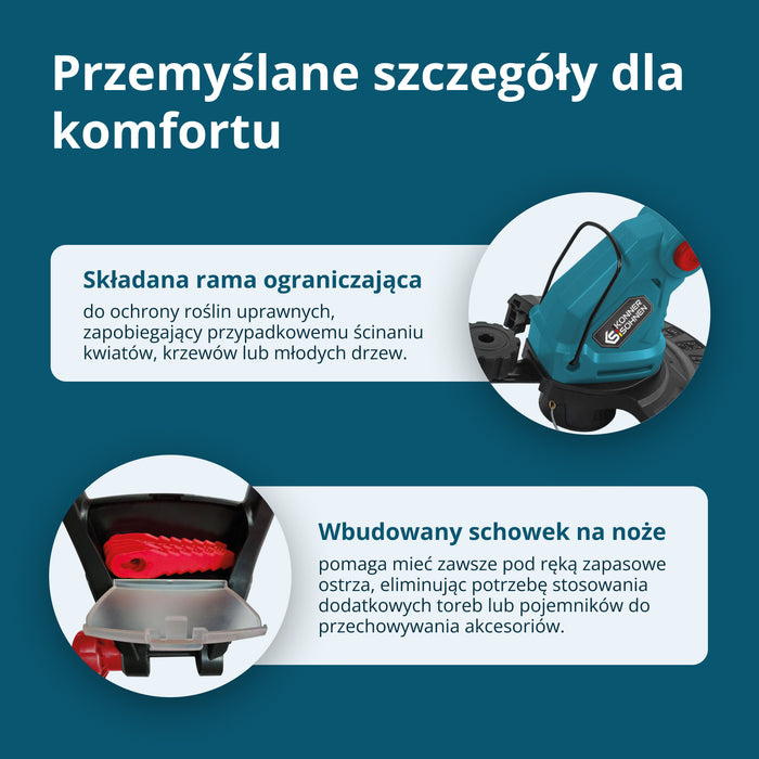 Bezvadu trimmeris KS GT-20V