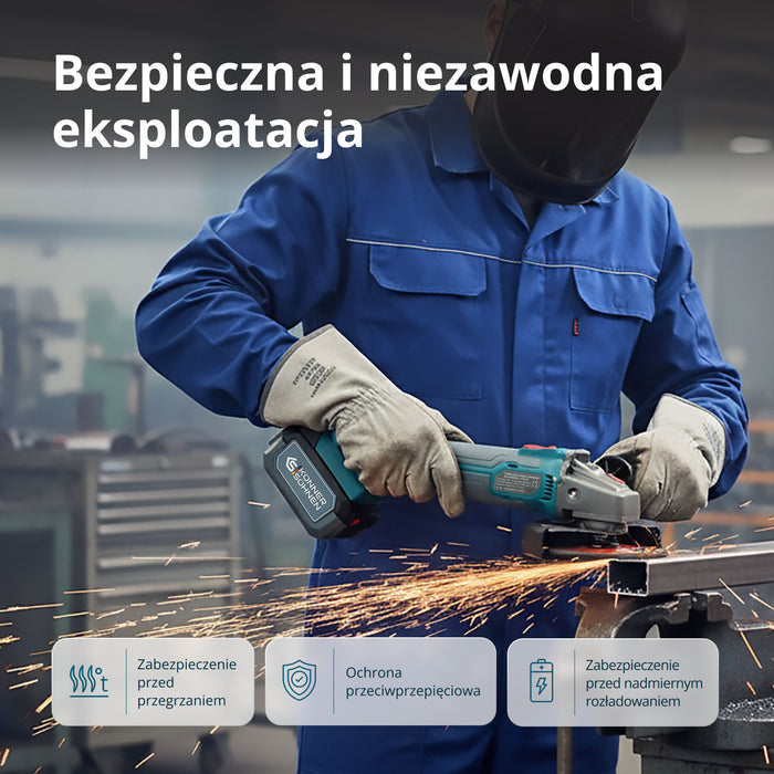 Zestaw Mistrzowski Bezprzewodowy KS IDAGB 20V SET 1 PLUS