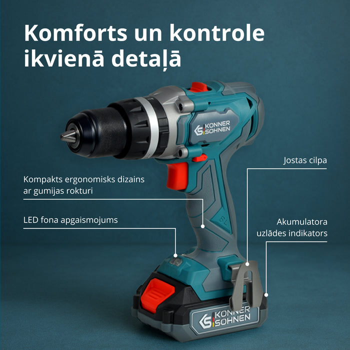 Bezvadu Meistara Komplekts 2in1 KS IDISD 20V KOMPLEKTS 2