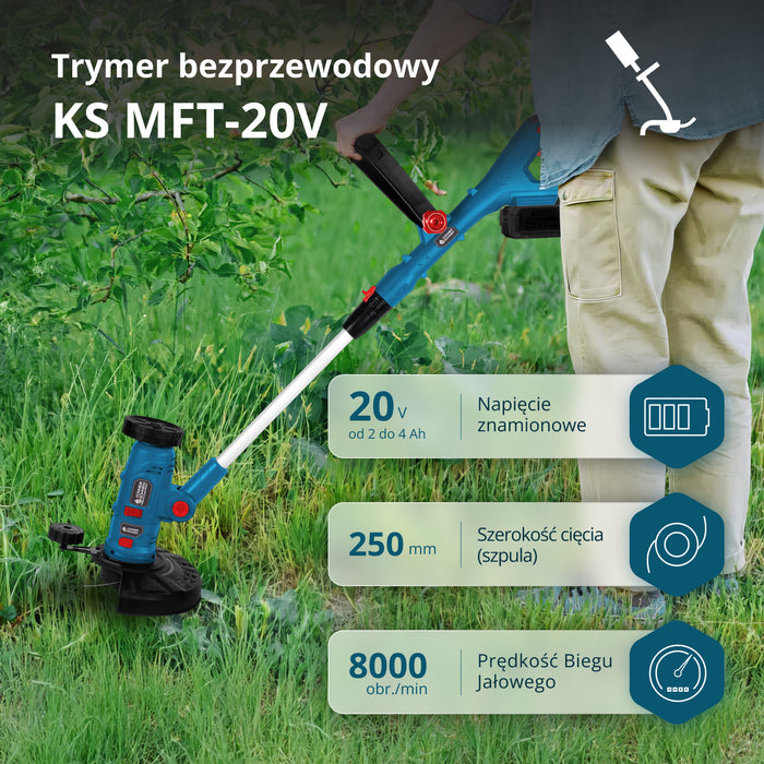 Belaidis daugiafunkcis trimeris KS MFT-20V