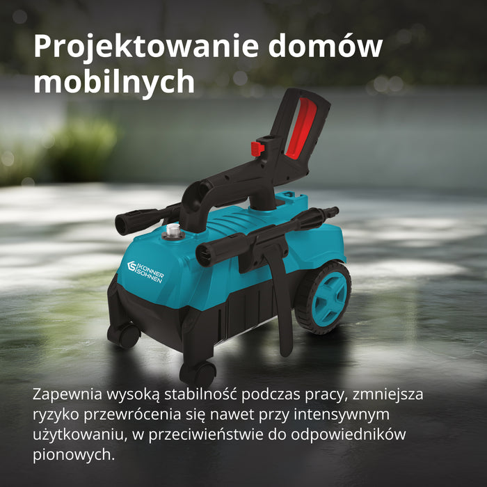 Augstspiediena Mazgātājs KS PW130H