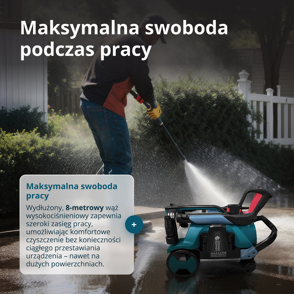 Augstspiediena mazgātājs KS PW160HV
