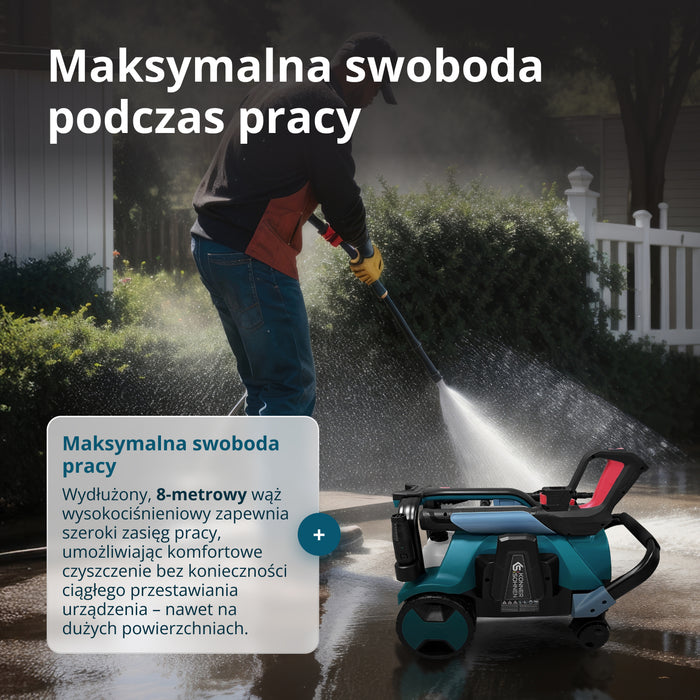Augstspiediena mazgātājs KS PW160HV
