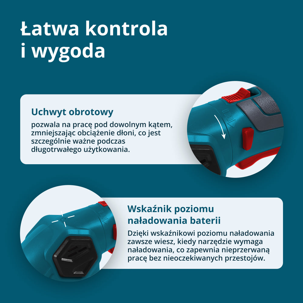 Bezvadu 2 vienā zāles šķēres un dzīvžoga trimmeris ar teleskopisko pagarinājuma kātu KS SHT-8V + pagarinājuma kāts