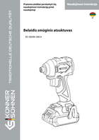 Belaidis smūginis atsuktuvas KS ISD20V-260-4