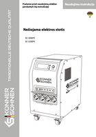 Nešiojama elektros stotis KS 3000PS, KS 5200PS