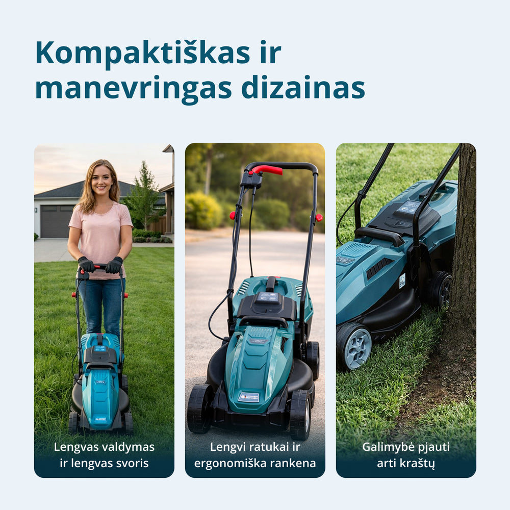Elektrinė vejapjovė KS 32LM12-BL