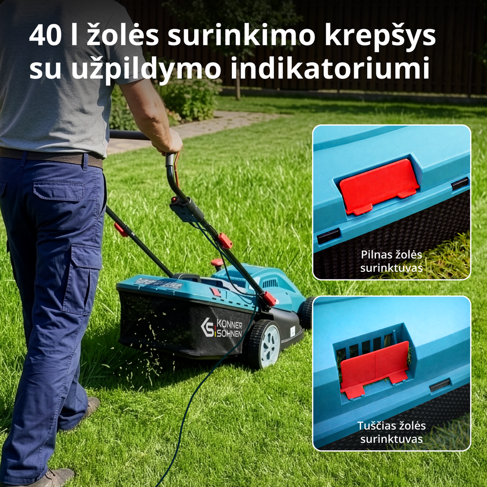 Elektrinė vejapjovė KS 38LM16