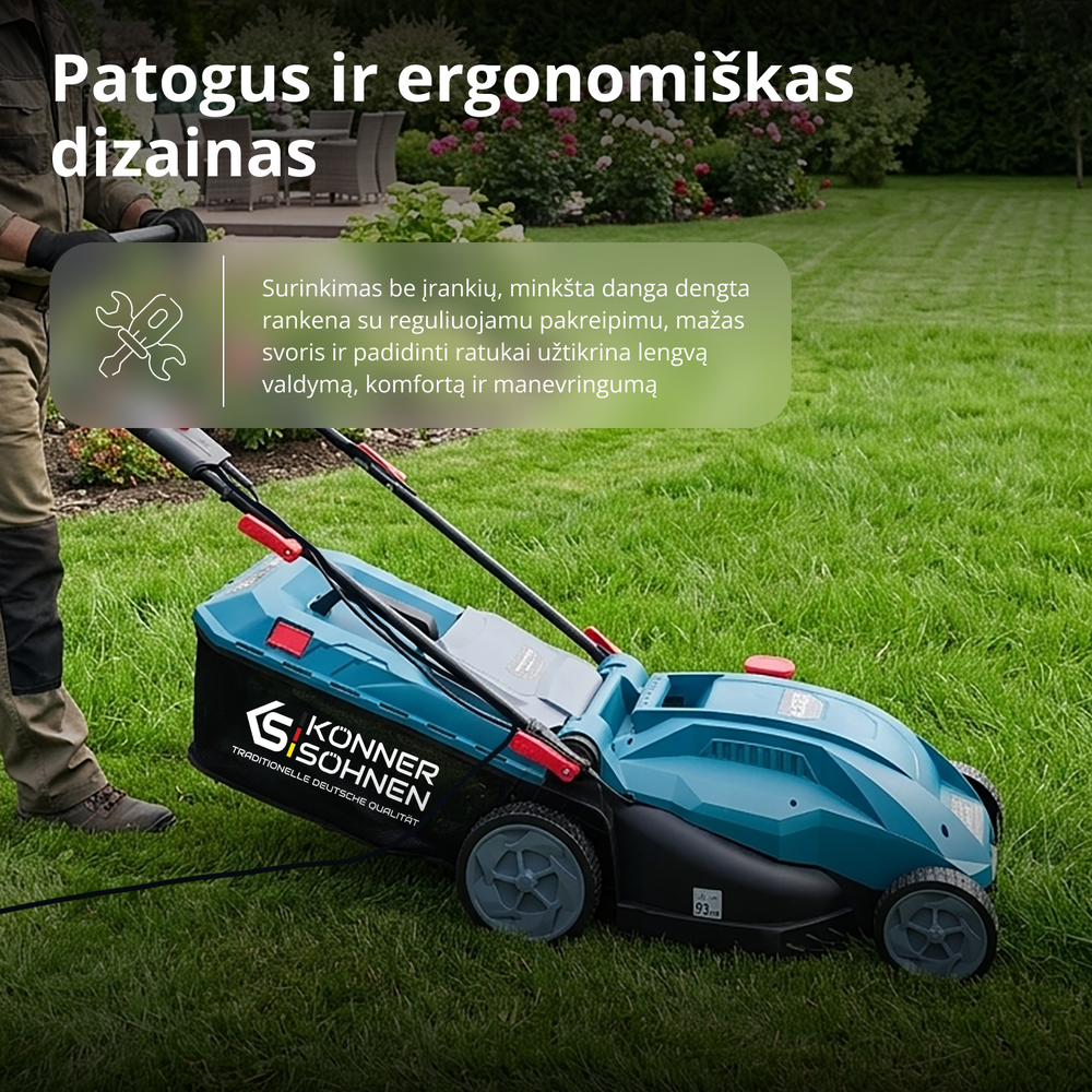 Elektrinė vejapjovė KS 38LM16
