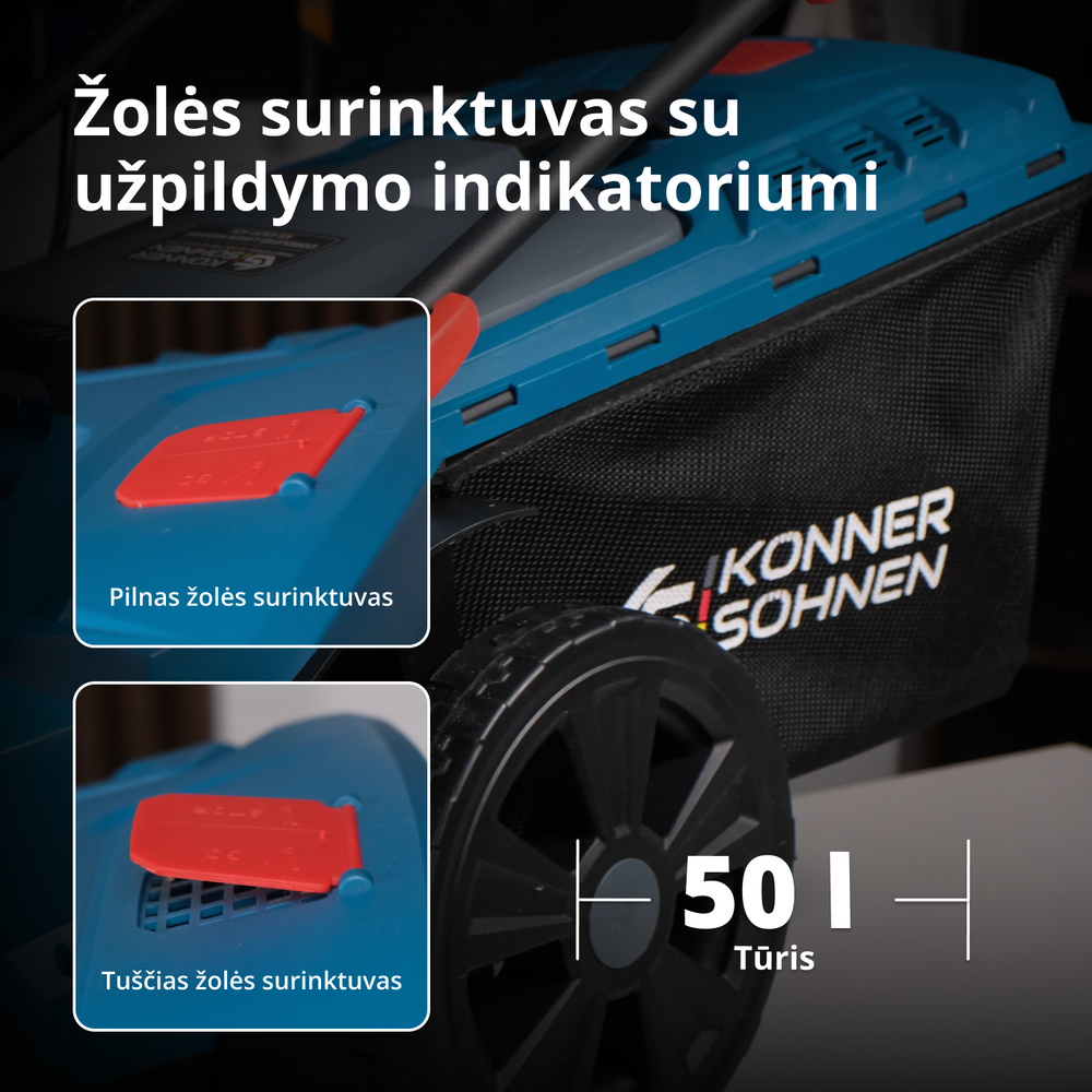Belaidė vejapjovė KS 43LM-40V