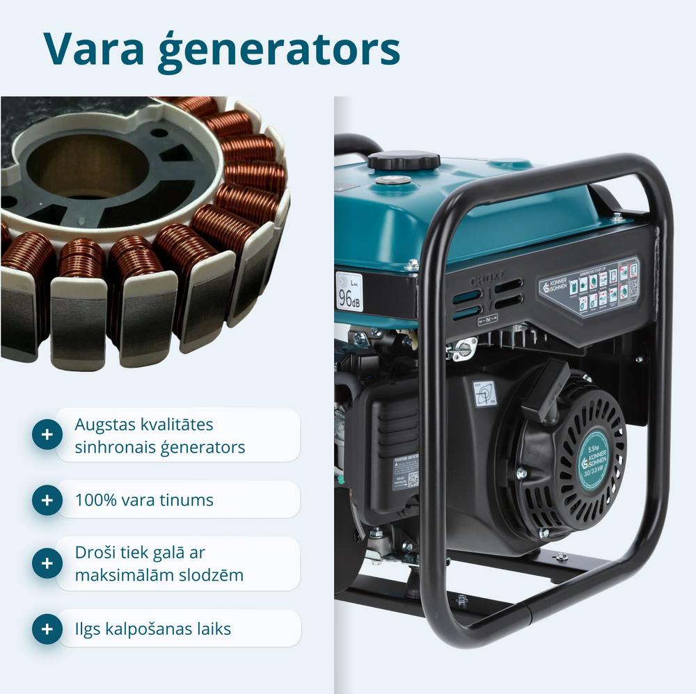 Invertora ģenerators KS 3300i