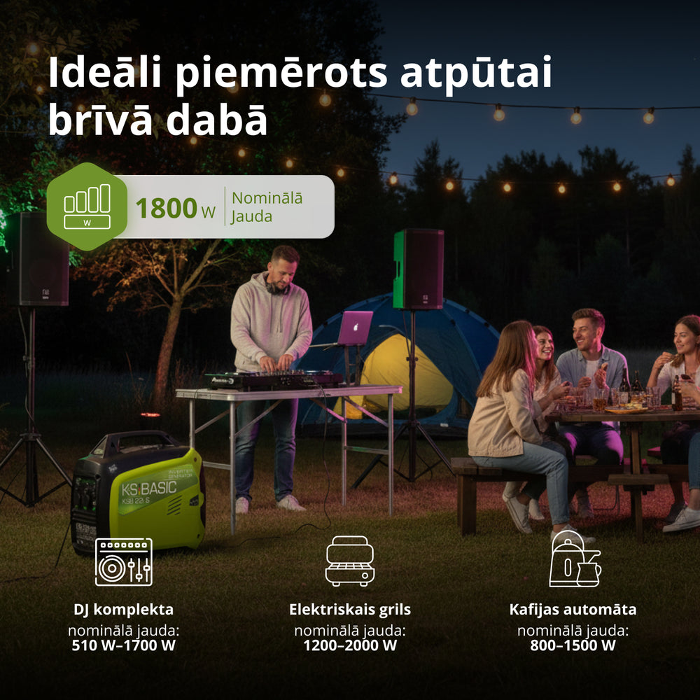 Invertora ģenerators KSB 22i S