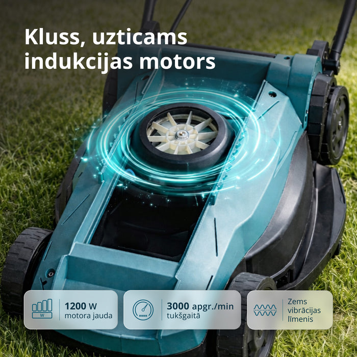 Elektriskā zāles pļaujmašīna KS 32LM12-BL