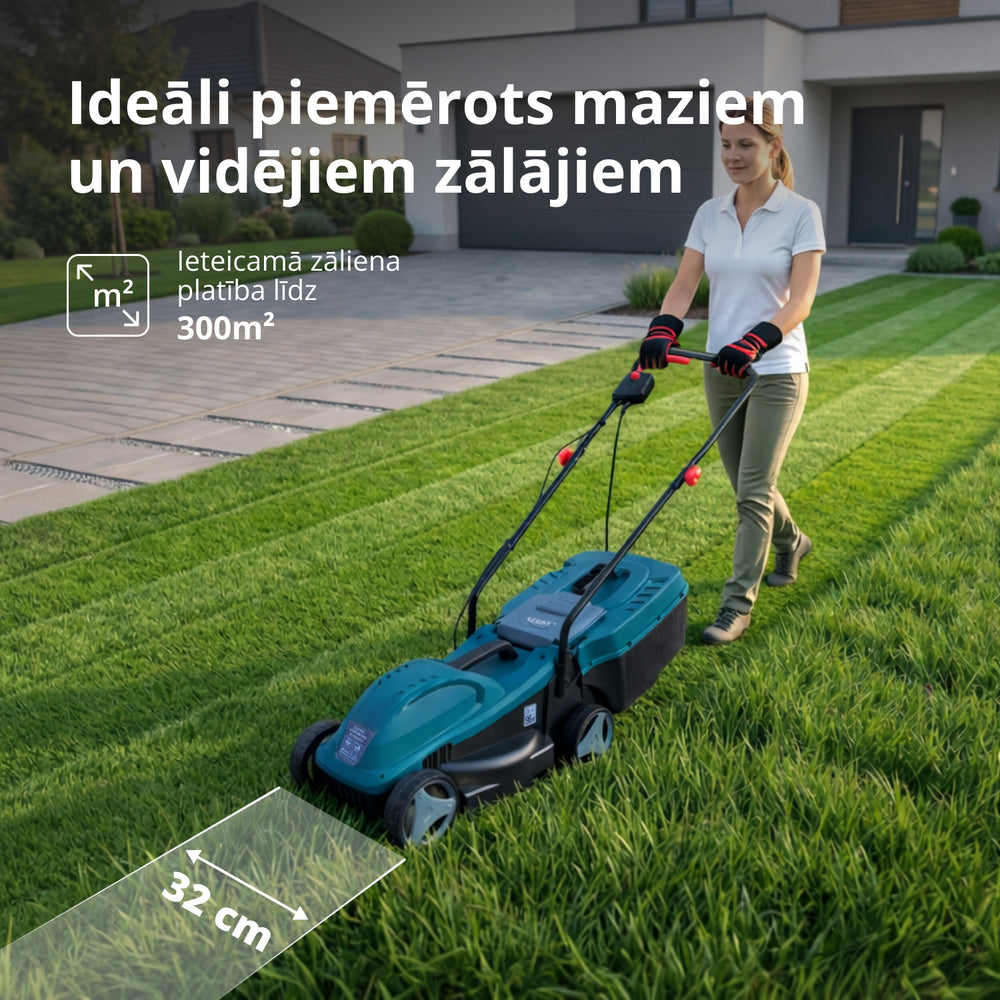 Elektriskā zāles pļaujmašīna KS 32LM12