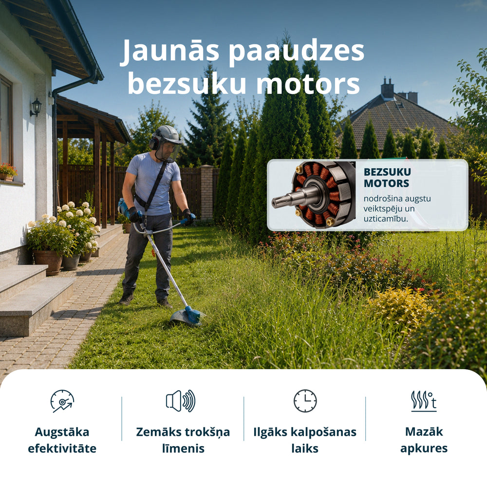 Bezvadu dārza trimmeris KS BCT1-40V