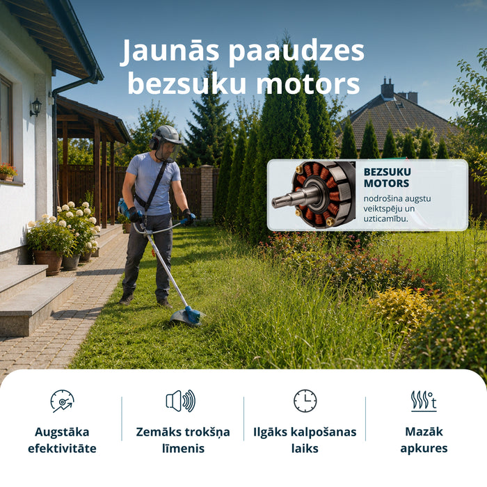 Bezvadu dārza trimmeris KS BCT1-40V