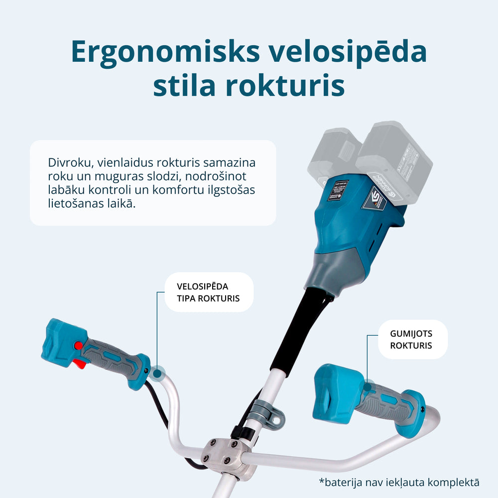 Bezvadu dārza trimmeris KS BCT1-40V