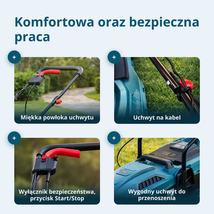 Elektromos fűnyíró KS 32LM12-BL