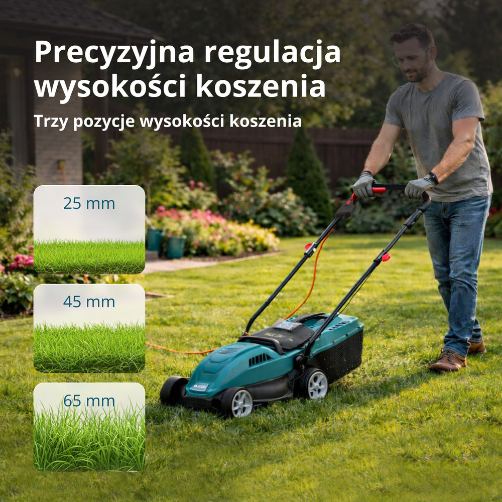 Elektromos fűnyíró KS 32LM12-BL