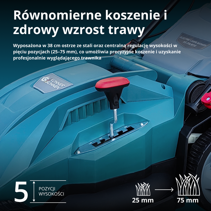 Elektryczna kosiarka do trawy KS 38LM16