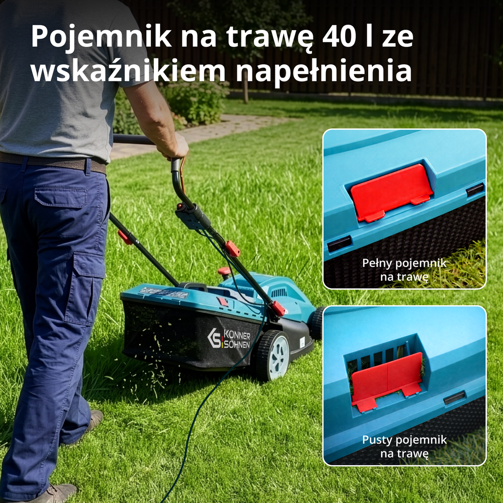 Elektryczna kosiarka do trawy KS 38LM16