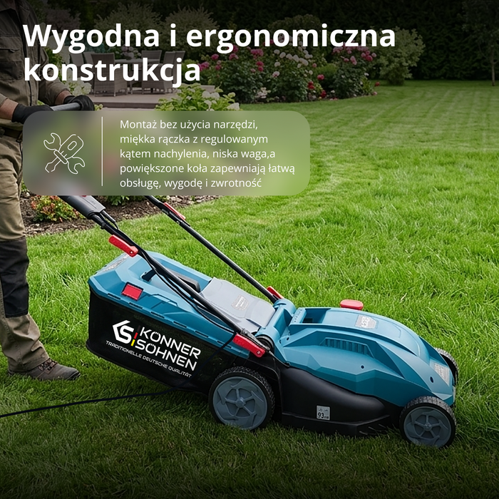 Elektryczna kosiarka do trawy KS 38LM16
