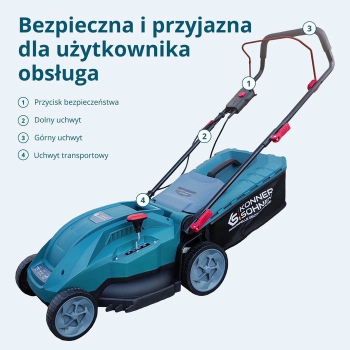 Elektryczna kosiarka do trawy KS 38LM16