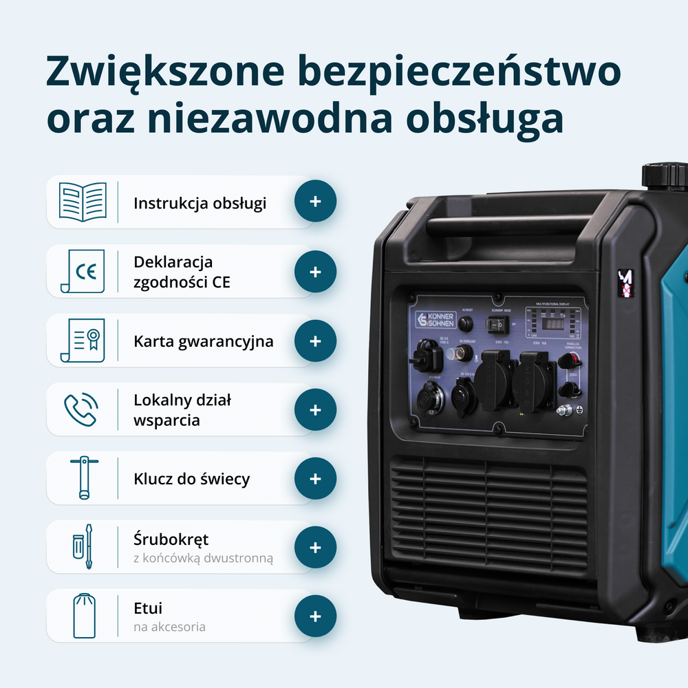 KS 4000iE S inverteres generátor