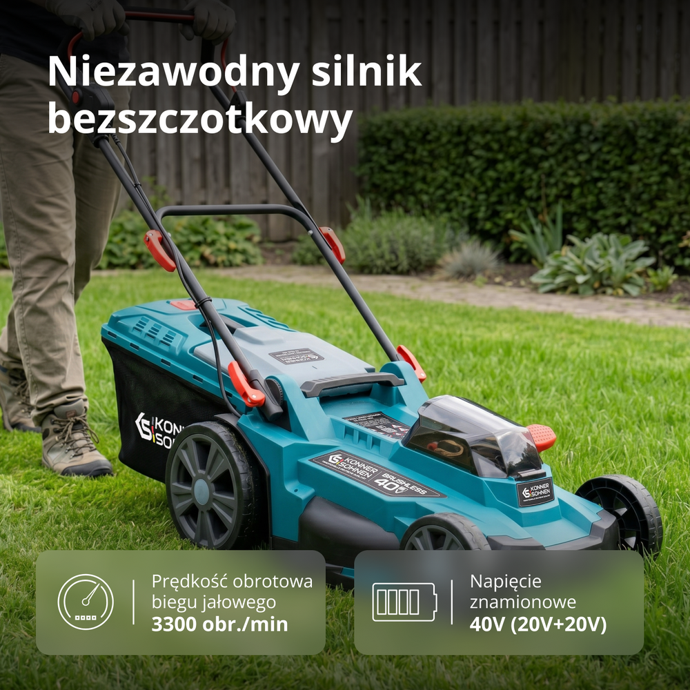 Kosiarka akumulatorowa KS 43LM-40V