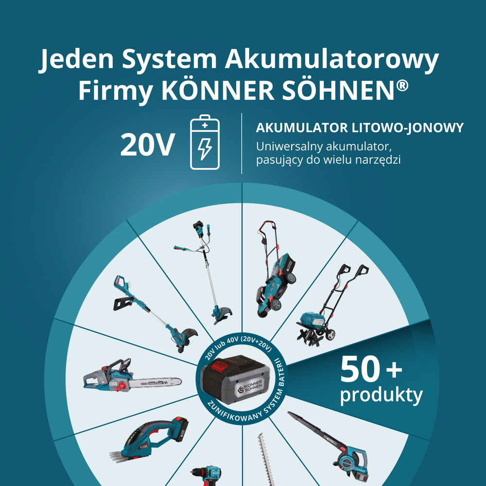 Kosiarka akumulatorowa KS 43LM-40V