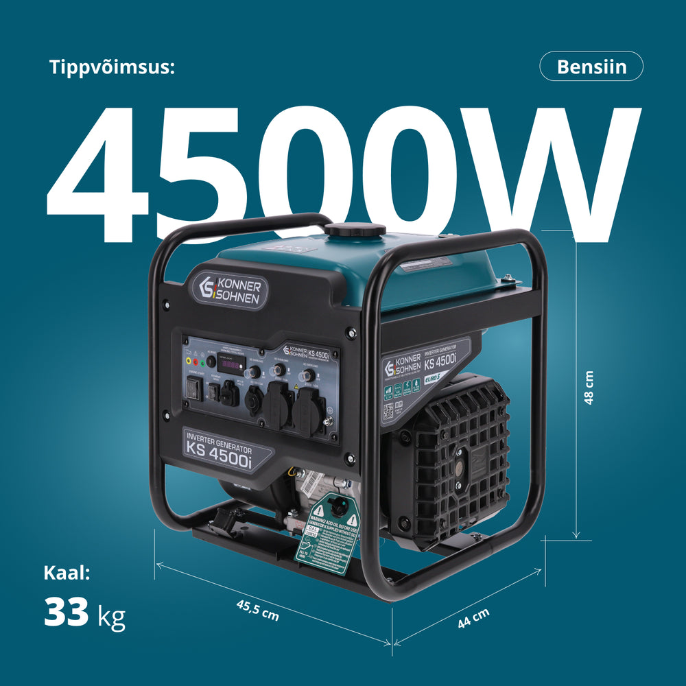 Invertergeneraator KS 4500i