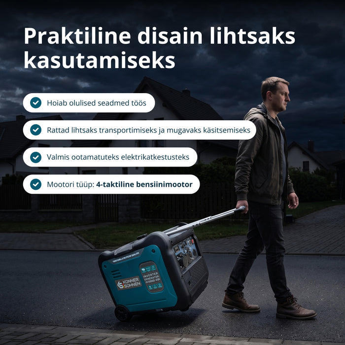 Invertergeneraator KS 5500iE S ATSR
