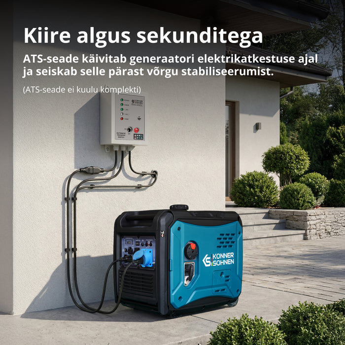 Invertergeneraator KS 6000iE S