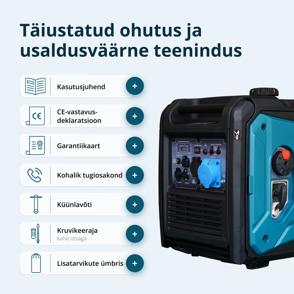 Invertergeneraator KS 6000iE S