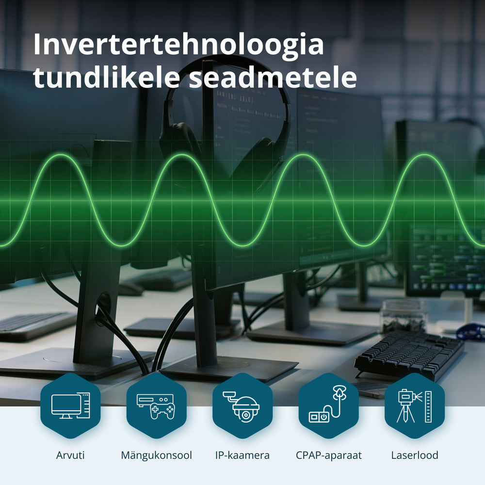 Invertergeneraator (LPG/bensiin) KS 1900iG S
