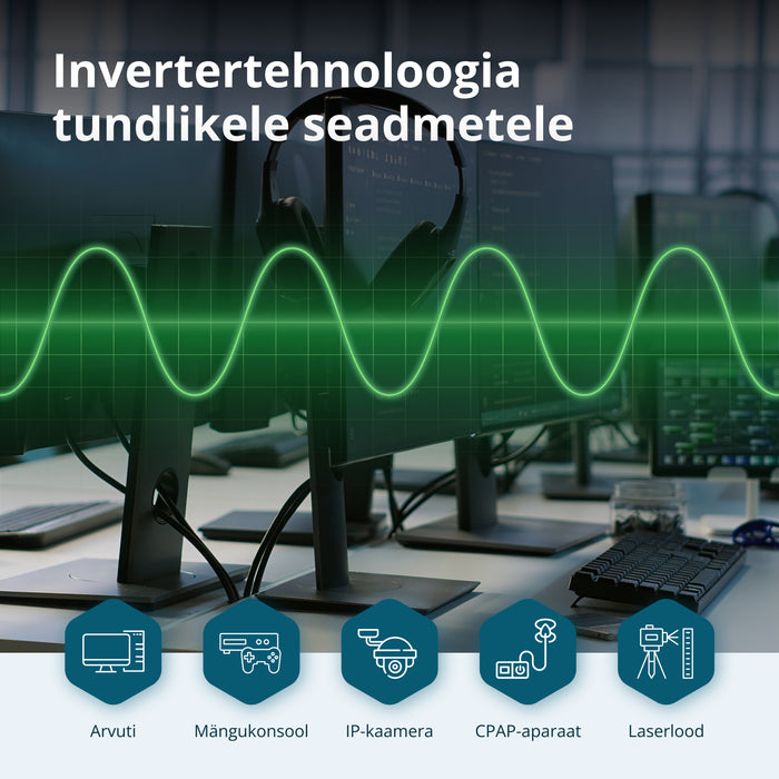 Invertergeneraator (LPG/bensiin) KS 1900iG S