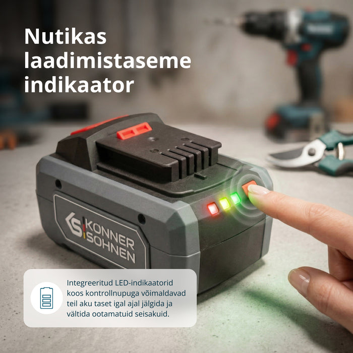 20V liitiumaku KS 20V6-2