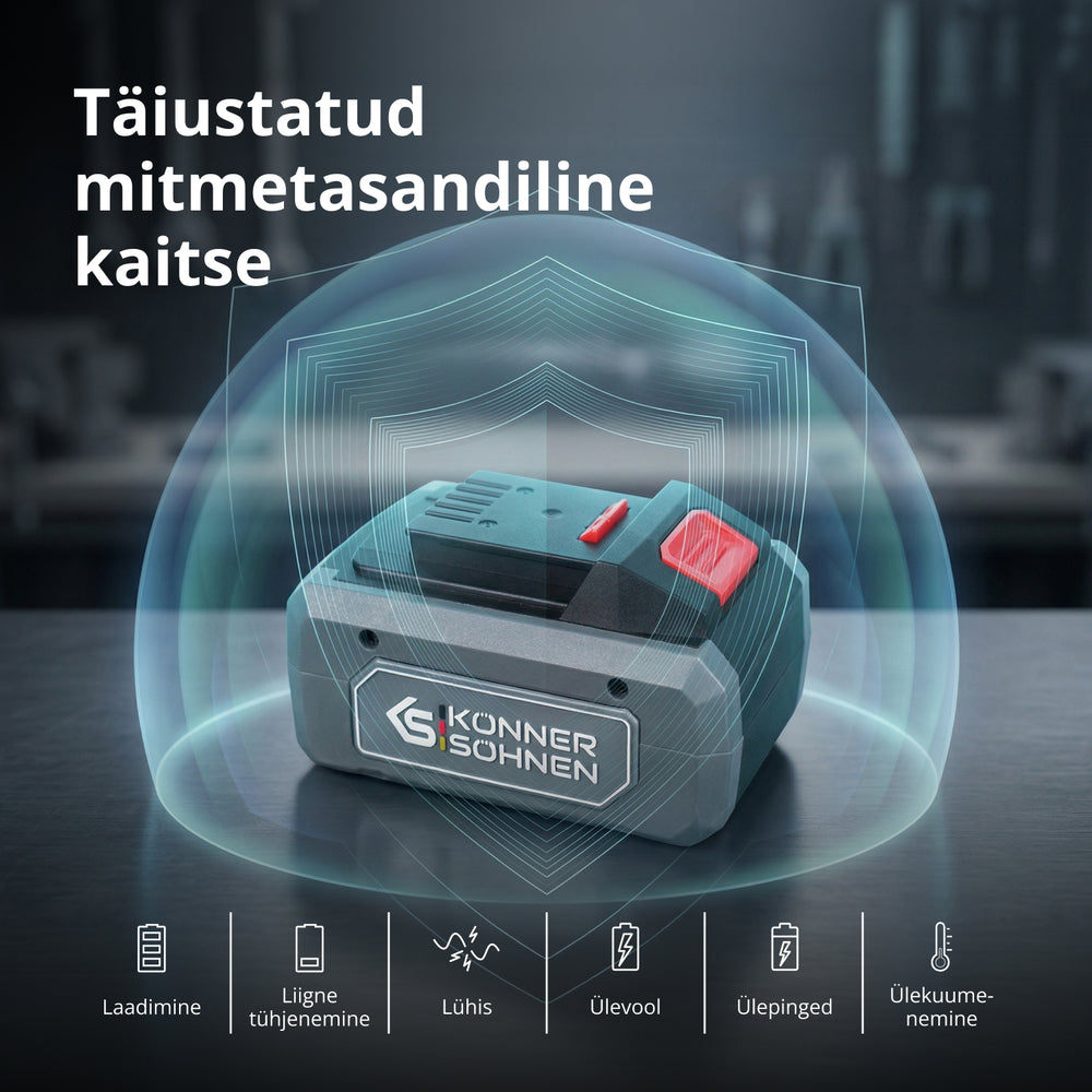 20V liitiumaku KS 20V6-2