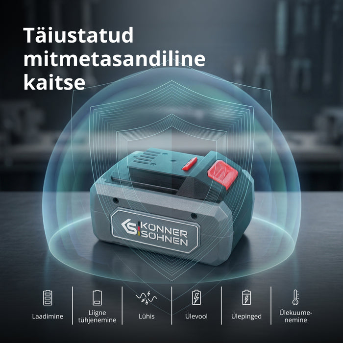 20V liitiumaku KS 20V6-2
