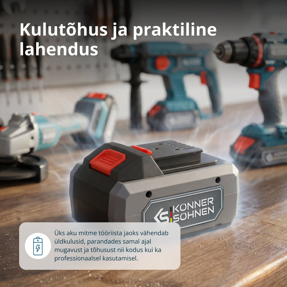 20V liitiumaku KS 20V6-2