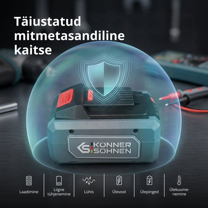 20V liitiumaku KS 20V8-2